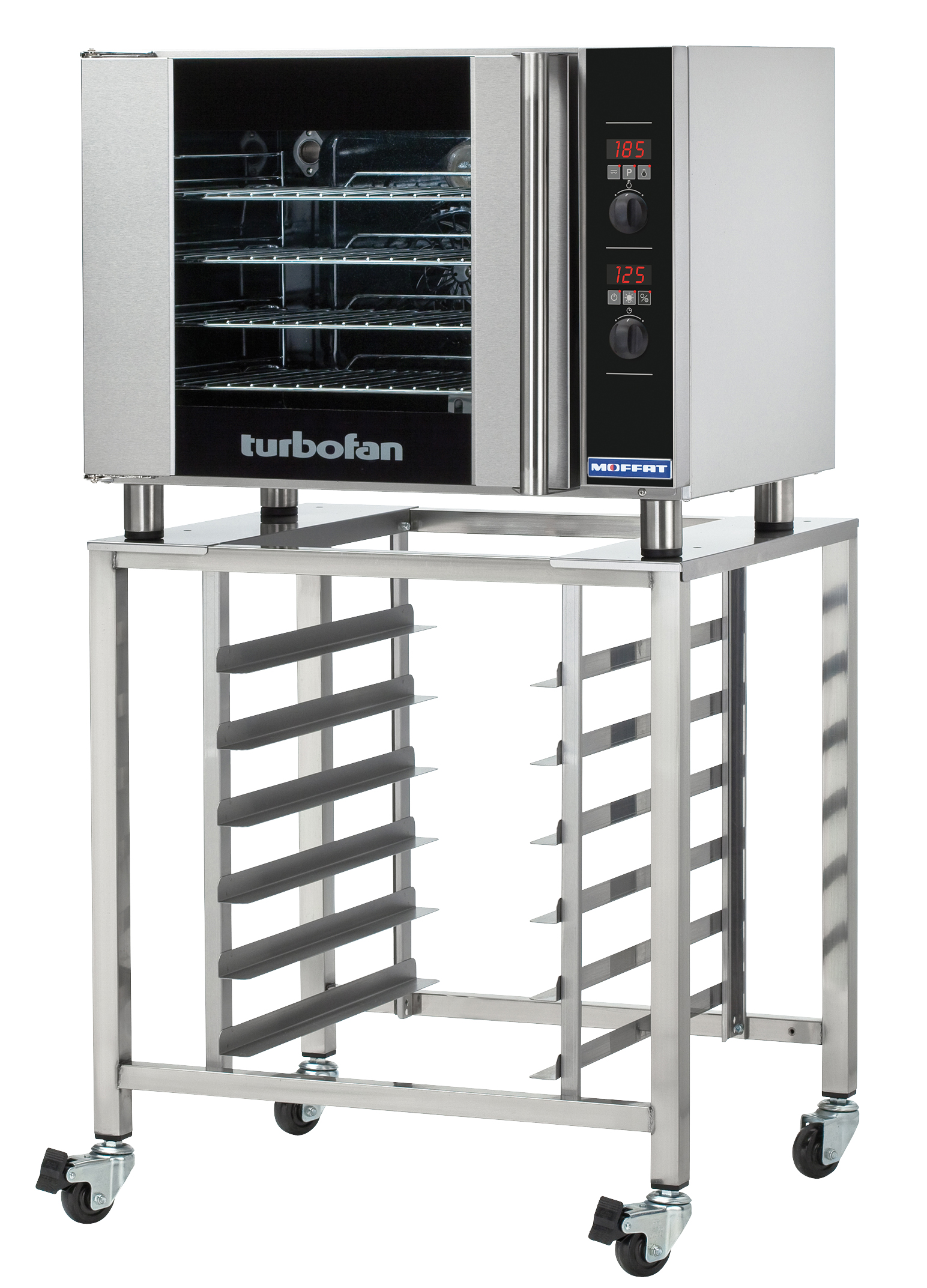 Moffat E31D4 TurboFan Electric Convection Oven, halfsize, 4tray