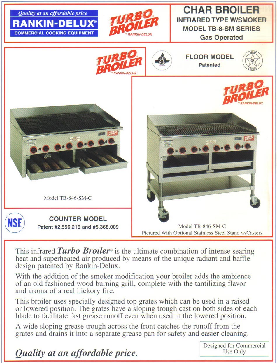Rankin Delux Turbo Broilers