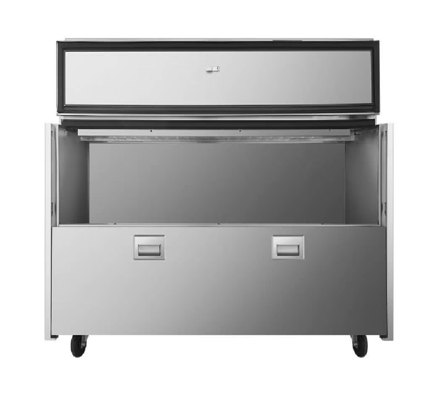 Atosa Milk Cooler, 16 Crate Forced Air Milk Cooler