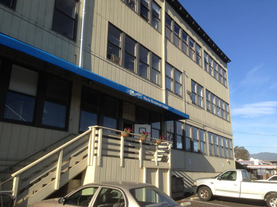 Dvorson's at Sausalito's Industrial Center Building on Gate Five Road