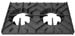 open top grate for wolf commander