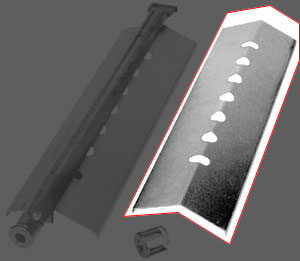 Heat Deflector Shield (for Tubular Burner)