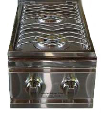 Stainless Steel Double Side Burner