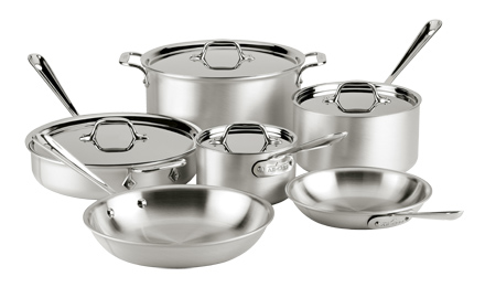 All-Clad: the Legendary Master-Chef 2 Stainless Clad interior with Aluminum  exterior Cookware