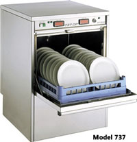 Jet Tech 737 Commercial Hi-Temperature Dishwasher