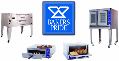 NEW Bakers Pride Name Plate Pizza Oven Metal Badge Label Commercial Stove LOGO