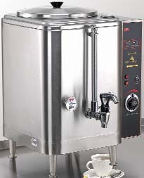 CECILWARE COFFEE / CHINESE HOT TEA URN 2 CHAMBERS 3 SPIGOTS - NO [16781] -  $895.00 : A-Z Restaurant Equipment, Buy - Sell - Trade