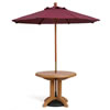 Wooden Market Umbrella