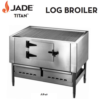 JADE Titan Series Log Broiler