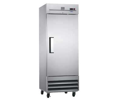 Freezer, Reach-In, 23 cubic ft. capacity