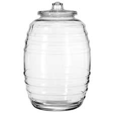 Glass Storage Barrel