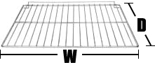 Challenger Oven Rack (CH-29, Convection), Wolf Gourmet Residential A series Oven Rack