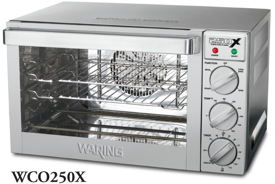 Waring WCO500X Countertop Half Size Convection Oven 