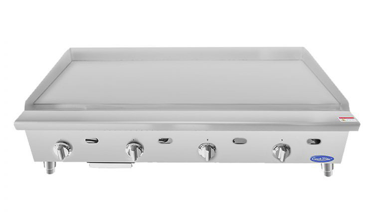 CookRite Griddle, Thermostatic Griddle, Gas, 48 inch size