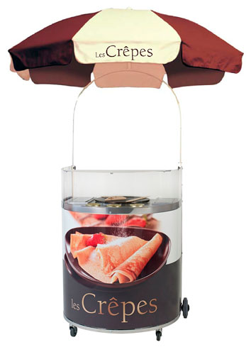 Crepe Cart - Chocolate Model
