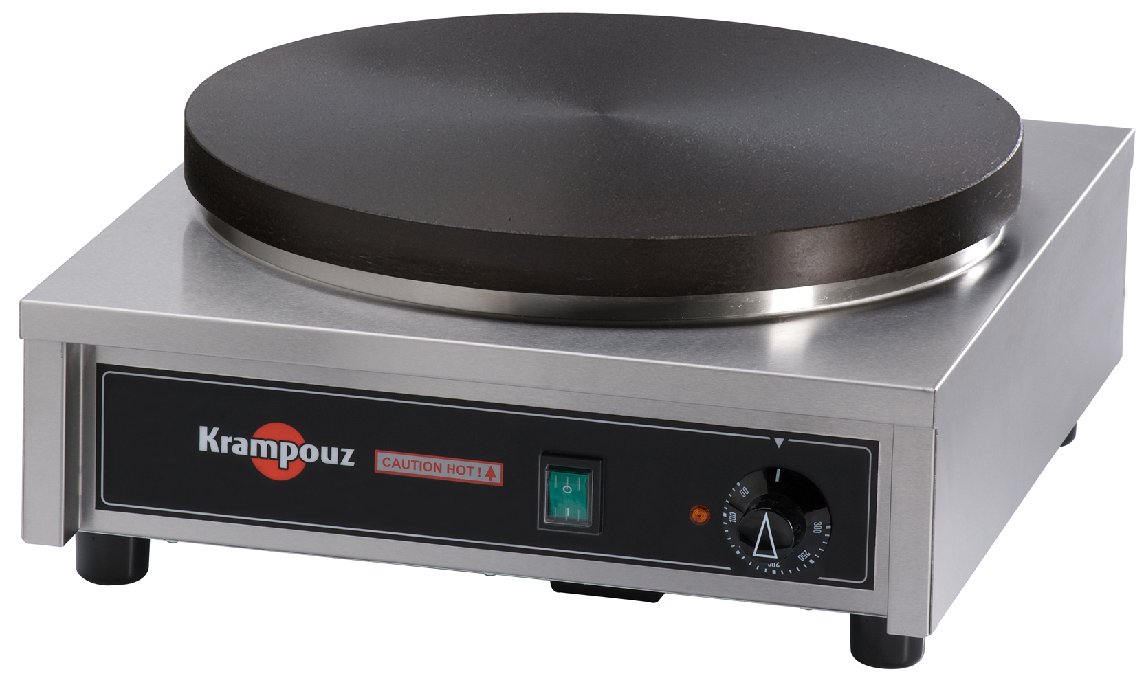 Crepe Makers Gas and Electric crepe griddles by Krampouz and Equipex