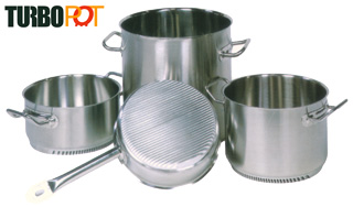 Stock Pots and Sauce Pans and Fry Pans from TurboPot