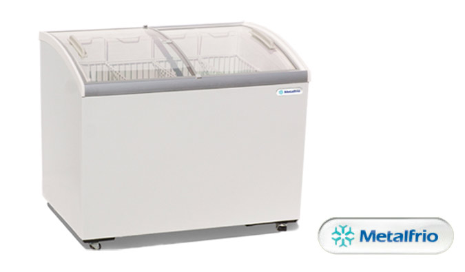 Ice Cream Chests with curved or flat top