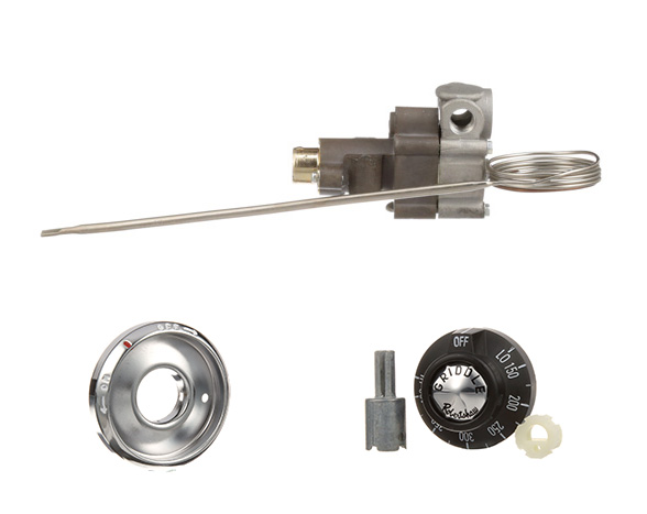 Thermostat, Griddle Top Range, kit that includes dial and bezel (36