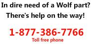 In dire need of a Wolf Range Part?  Call us toll free 1-877-386-7766