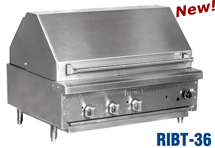 The newest hooded Infrared charbroiler from Royal